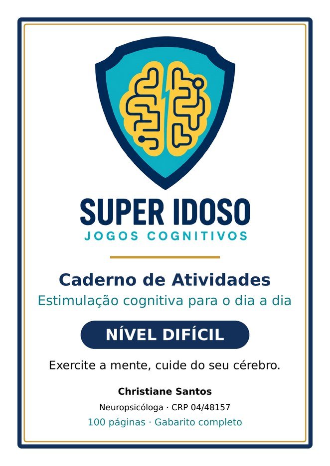 Capa do caderno Difícil