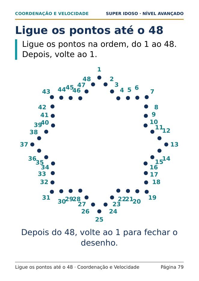 Atividade de coordenação: ligar os pontos